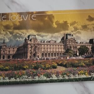 Vintage Le Louvre Museum Production Leconte Guy Edition Postcard 1980s